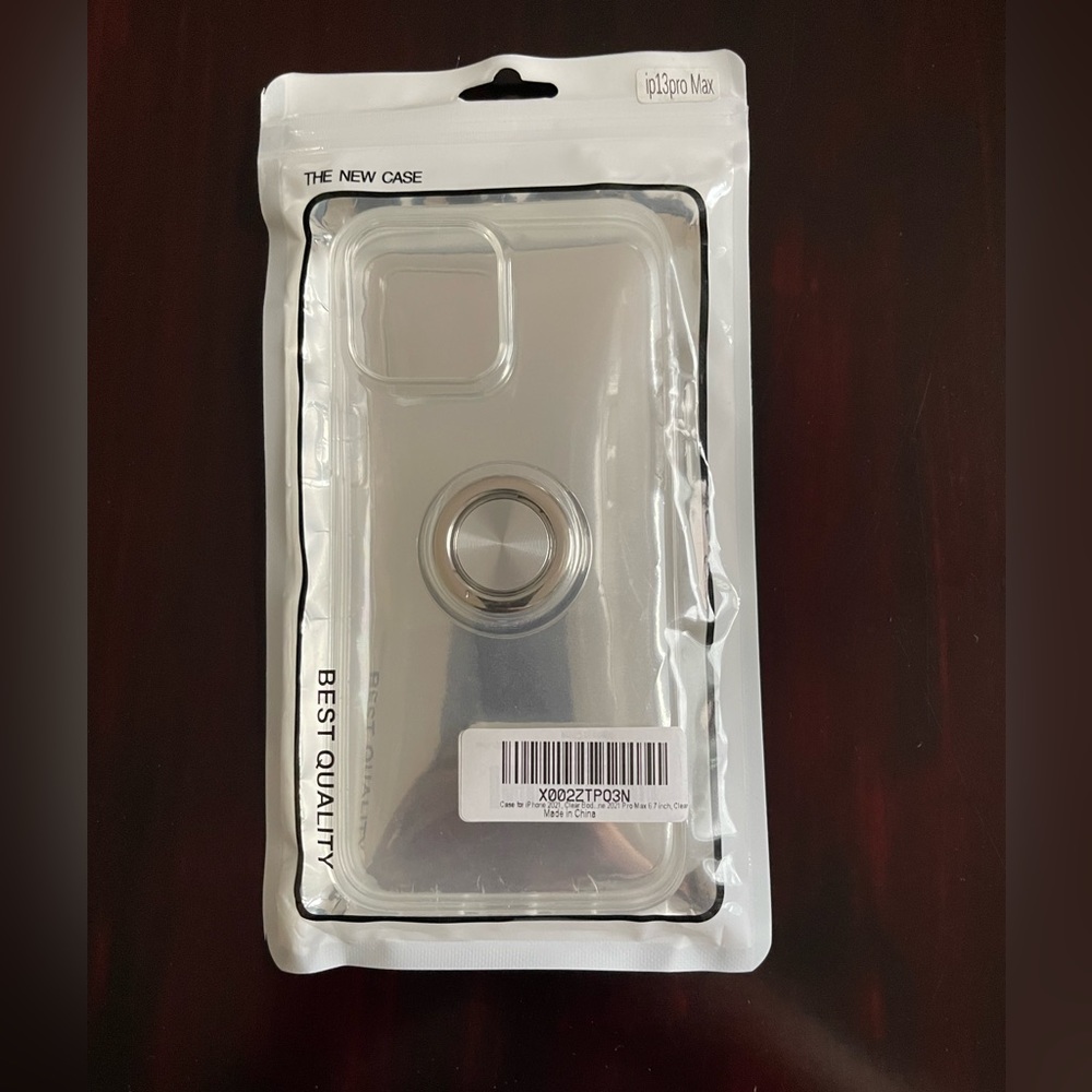 Case Mobile iPhone 13 Pro Max Clear Jelly Case